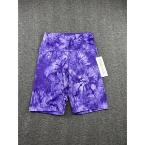 32° Cool Purple Tie-Dye Bike Shorts Size XS